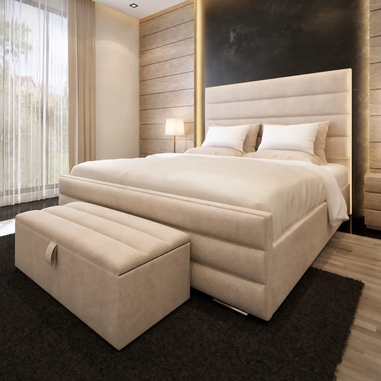 Anissa Storage Bedframe 6ft