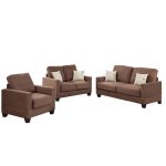 Maksaro – bobkona fabric set – brown
