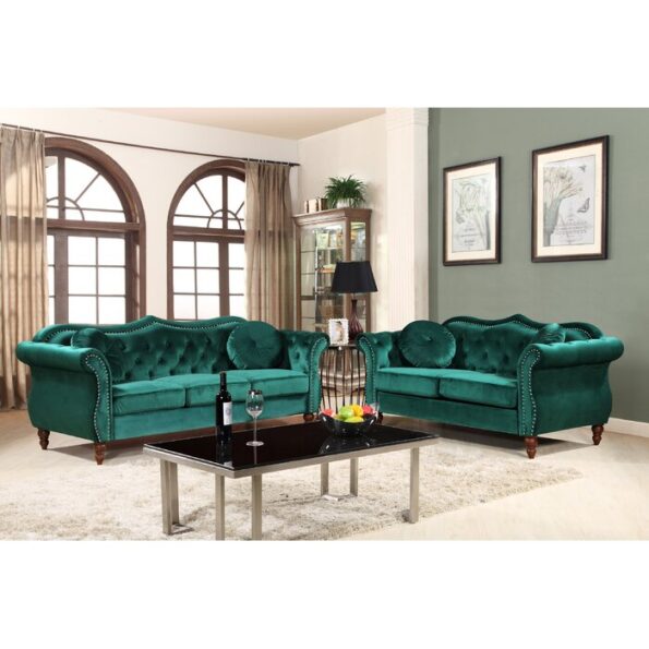 Tommy+Classic+Nailhead+Chesterfield+2+Piece+Living+Room+Set-4