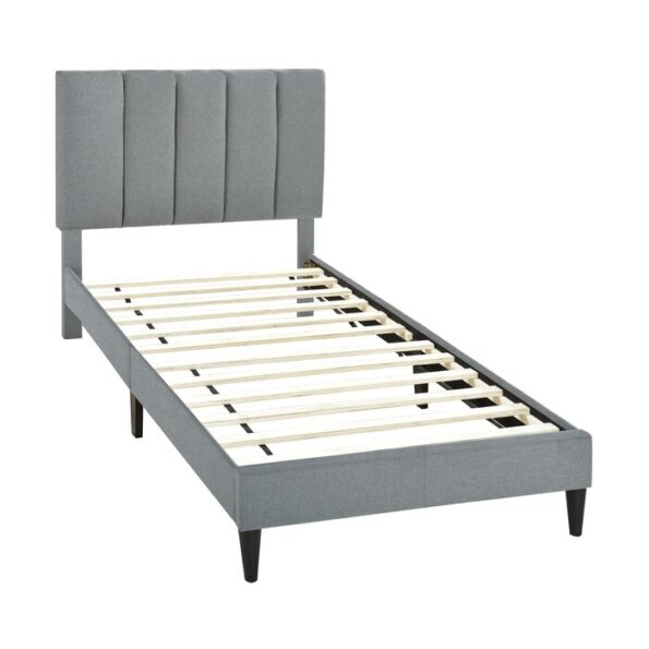 Zoryii2+Channeled+Upholstered+Platform+Bed