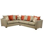 melrose 2 piece 6 seater sectional
