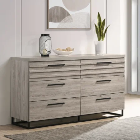 Alvear 6 Drawer Dresser