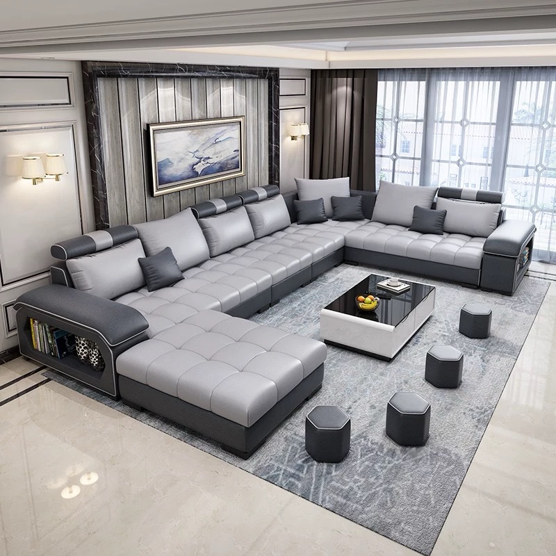 ALVA MODULAR SOFA SET - grey