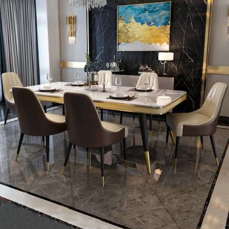 Modern Luxury 6-Seater Dining Set