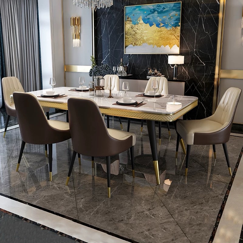 Modern Luxury 6-Seater Dining Set