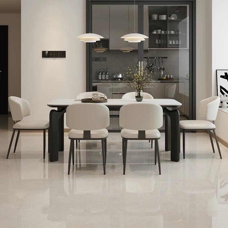 Scott Modern Luxury 6-Seater Dining Set